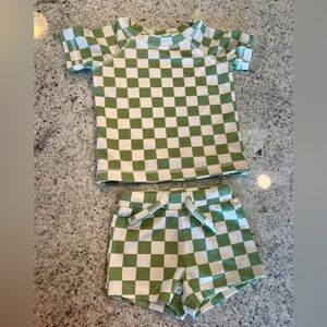 Baby boy Rashguard swim set Siix